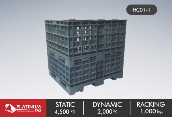 Palcom Containers CONTAINER PALLETS : HC01-1 » Platinum Pro Plastic