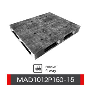 พาเลทพลาสติกอุตสาหกรรมหนัก : MAD1012P150-15