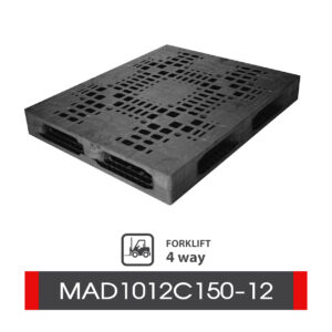 พาเลทพลาสติกอุตสาหกรรมหนัก : MAD1012C150-12