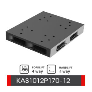 พาเลทพลาสติกอุตสาหกรรมหนัก : KAS1012P170-12
