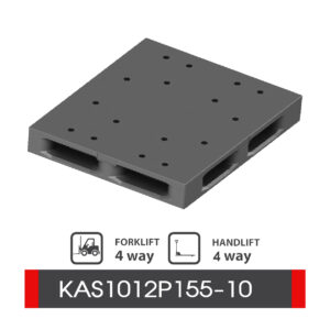 พาเลทพลาสติกอุตสาหกรรมหนัก : KAS1012P155-10