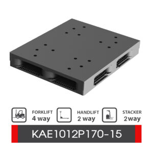 พาเลทพลาสติกอุตสาหกรรมหนัก : KAE1012P170-15