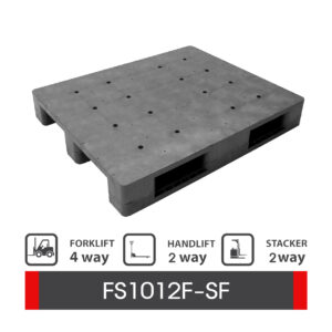 พาเลทพลาสติกอุตสาหกรรมหนัก : FS1012F-SF
