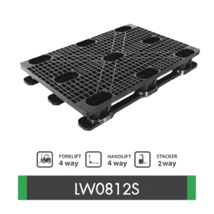 พาเลทพลาสติกส่งออก : LW0812S Size : 810 x 1,200 x 150 mm.