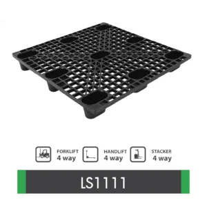 พาเลทพลาสติกส่งออก : LS1111 Size : 1,100 x 1,100 x 135 mm.