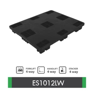 พาเลทพลาสติกส่งออก : ES1012LW Size : 1,000 x 1,200 x 135 mm.