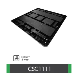 พาเลทพลาสติกส่งออก : CSC1111 Size : 1,100 x 1,100 x 97 mm.