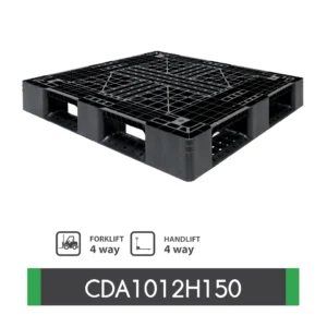 พาเลทพลาสติกส่งออก : CDA1012H150 Size : 1,000 x 1,200 x 150  mm.